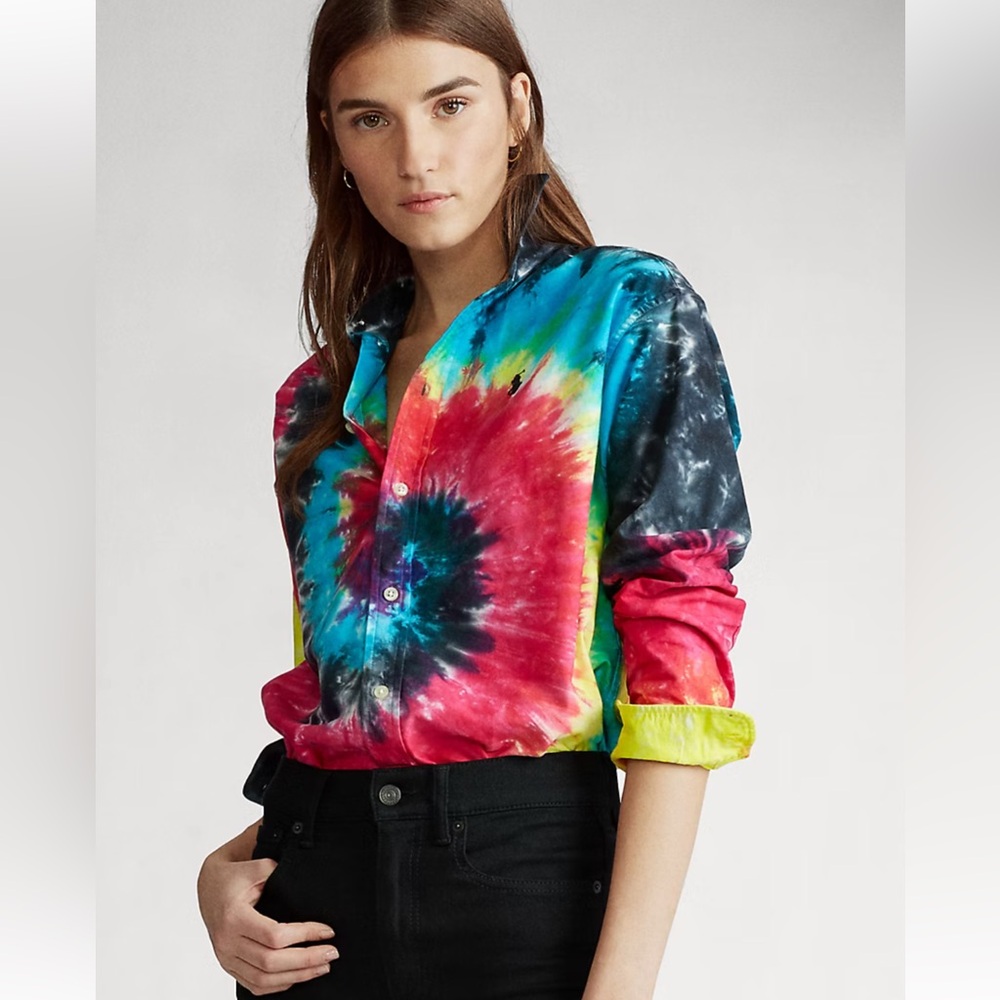 Polo Ralph Lauren Tie-Dyed Oxford Shirt